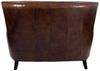 Clubsofa Lewes 2-Sitzer Leder Vintage-Cigar Bild 3