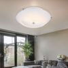 LED Deckenleuchte, Kristalle, Glas Chrom, D 25 cm Bild 2