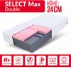 Matratze 120x200 Kaltschaum SELECT MAX DOUBLE Visco Schaum Polyurethanschaum H3/H4 24 cm JERSEY Bild 2