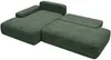 Vente-unique - DAVISO Sofa Stoff Grün - B 164 cm x H 87 cm x L 276 cm Bild 4