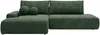 Vente-unique - DAVISO Sofa Stoff Grün - B 164 cm x H 87 cm x L 276 cm Bild 2