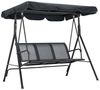 MCombo Hollywoodschaukel MCombo 3-Sitzer Hollywoodschaukel Gartenschaukel 8007, 3-Sitzer, outdoor, Gartenliege Schaukelbank, Schaukelbank mit Sonnendach Bild 2