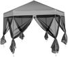 vidaXL Hexagonal Pop-Up Zelt mit 6 Seitenwänden Grau 3,6x3,1 m 42111 Bild 3