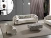 Sitzgruppe/Sofa Set - Wohnzimmergarnitur "Honeysuckle" 3+2+1 + Hocker-white Bild 4
