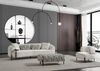 Sitzgruppe/Sofa Set - Wohnzimmergarnitur "Honeysuckle" 3+2+1 + Hocker-white Bild 3