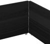 vidaXL Paletten-Aufsatzrahmen 2 Stk. Schwarz 150x100 Massivholz Kiefer 4010306 Bild 5