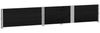 vidaXL Paletten-Aufsatzrahmen 2 Stk. Schwarz 150x100 Massivholz Kiefer 4010306 Bild 4