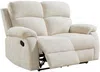 Vente-unique - TOLZANO Sofa Stoff Beige - B 96 cm x H 100 cm x L 146 cm Bild 4