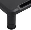 vidaXL Monitorständer Schwarz 38x24x10,5 cm 51724 Bild 5
