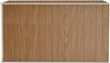vidaXL Wandmontiertes Gartenhaus Braun 118 x 288 x 178 cm Verzinkter Stahl 316228 Bild 4