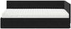 vidaXL Eckbettgestell mit Matratze mit Kopfteil 2 pcs Schwarz Samt 3393873 Bild 5
