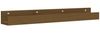 vidaXL Wandregale 2 Stk. Honigbraun 80x12x9 cm Massivholz Kiefer 823592 Bild 3