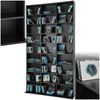 tectake CD-Regal Medienregal Christel in Holzoptik 180x102x23,5cm, Sammlerset 1-tlg, höhenverstellbare und herausnehmbare Zwischenböden Bild 4