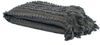 Webpelzdecke Strickdecke Zopfmuster Kuscheldecke Plaid 130x170 Nala grau 40140 Bild 5