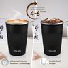 Aolieh Thermobecher 510ML Kaffeebecher Auslaufsicher Edelstahl Travel Mug Bild 3