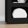 vidaXL Sideboard Schwarz 40 x 35 x 100,5 cm Holzwerkstoff 891295 Bild 5