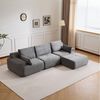 Leawin Sofa Sofa 3-2-1 Sitzer mit Schlaffunktion – Wohnzimmersofa modern & bequem, Bequemes Sofa mit Bettfunktion – modern, kompakt und flexibel nutzbar Bild 5