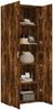Highboard, BuffetSchrank, Büroschrank Räuchereiche 70x42,5x185 cm Holzwerkstoff Bild 3