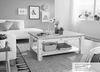 Couchtisch >WZ-0133< (BxHxT: 110x45x75 cm) in grau - 110x45x75 (BxHxT) Bild 3