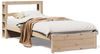 vidaXL Bettgestell mit Kopfteil ohne Matratze 75x190 cm 3305979 Bild 2