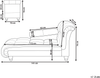 Chaiselongue taupe rechtsseitig LORMONT Bild 2