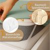 Totsy Baby Spannbettlaken Kinderwagen Stubenwagen Set - 2 x Bezug + wasserdicht Matratzenschoner Bild 4