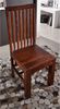 Stuhl Akazie 46x46x109 nougat lackiert OXFORD #26 Bild 4