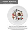 6er Set Van Well Pizzateller mit Küchenchef Dekor 30,5cm Bild 5