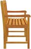 vidaXL Gartenbänke 1-Sitzanzahl 150 x 55,5 x 90 cm Massivholz Akazie 316611 Bild 4