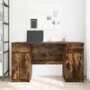 vidaXL Schreibtisch Räuchereiche 140 x 49 x 76 cm Holzwerkstoff 3328511 Bild 4