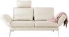 KAWOLA Sofa HURRICANE 2-Sitzer Leder weiß 87 x 141 x 170 cm Bild 3