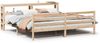vidaXL Bettgestell mit Kopfteil ohne Matratze 200x200 cm 3305951 Bild 2