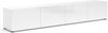 Wohnwand >Mister< in weiss, Lack Hochglanz - 225x38cm (BxT) Bild 4