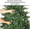 oyajia Künstlicher Weihnachtsbaum Künstlicher Weihnachtsbaum mit Holzbeinen, Tannenbaum, 150 cm, 400 Zweige, PVC/PE Bild 2
