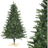 oyajia Künstlicher Weihnachtsbaum Künstlicher Weihnachtsbaum mit Holzbeinen, Tannenbaum, 150 cm, 400 Zweige, PVC/PE Bild 5