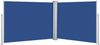 vidaXL Ausziehbare Seitenmarkise Blau 140 x 1000 cm 48488 Bild 2