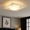 Deckenlampe inklusive 117 LEDs aus Chrom u Glas HIGH BRIGHT Bild 3
