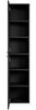 Badezimmerschrank Venus 30 x 30 x 160cm - Schwarz Matt - hoher Hängeschrank mit 2 Türen Bild 2