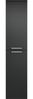 Badezimmerschrank Venus 30 x 30 x 160cm - Schwarz Matt - hoher Hängeschrank mit 2 Türen Bild 3