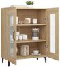 Sideboard, Kommode Sonoma-Eiche 69,5x34x90 cm Holzwerkstoff j3006p Bild 5