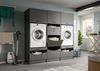 Waschmaschienenumbau Set (B/H/T: 183x195x68 cm) in anthrazit Nachbildung Bild 5