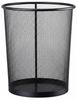 Relaxdays Papierkorb, Drahtgeflecht, 19 Liter, Schwarz Bild 5