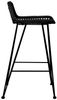 vidaXL Barhocker 2 Stk. Schwarz Rattan 285233 Bild 4