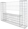 Gabionen Mauer Gartenzaun 140x20x100 cm Gabione Steinkorb Rank-Gitter Draht Bild 5