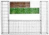 Gabionen Mauer Gartenzaun 140x20x100 cm Gabione Steinkorb Rank-Gitter Draht Bild 4