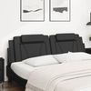 vidaXL Kopfteil-Kissen Schwarz 180 cm Kunstleder 374804 Bild 3
