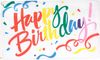 AZ FLAG - Flagge Alles Gute Zum Geburtstag Geburtstag Vielfarbiger - 150x90 cm - Happy Birthday Cake Fahne 100% Polyester mit Messing-Ösen - 110g Bild 1