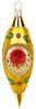 Funkelnder Reflex, Oliven Set 15cm 6-farbig Inge-Glas® Christbaumschmuck Bild 5