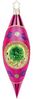 Funkelnder Reflex, Oliven Set 15cm 6-farbig Inge-Glas® Christbaumschmuck Bild 4