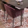 Bronx71 Esszimmerstuhl Nubo Chenille Lila Bild 3